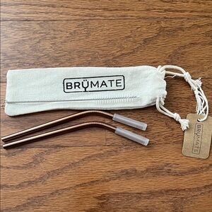 BrüMate small Straws with pouch